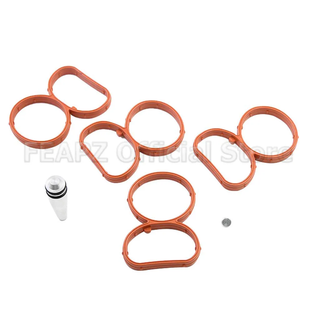 For BMW N47 2.0D Engine Repair Replacement Accessories Kit Car Swirl Flap Blank Bung Flaps Removal Plug With 4 Gaskets