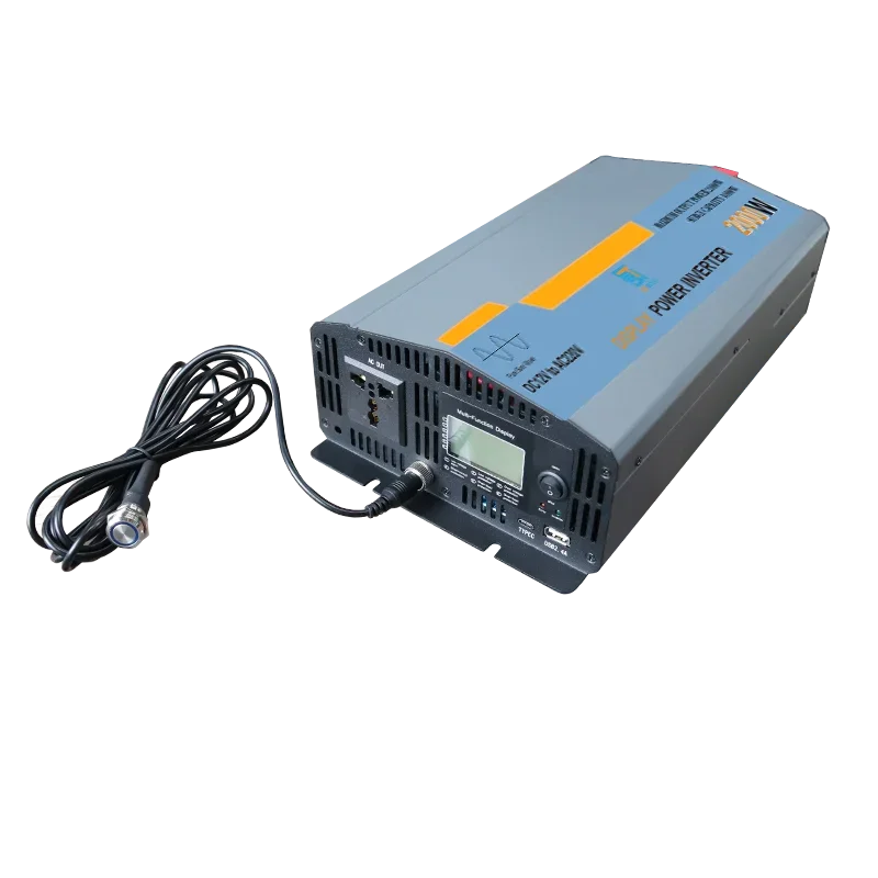 High quality 12v 24v DC to AC 110v 220v Pure Sine Wave Inverter Power Inverter 2000w 2kw 2000watt 3000watt inversor