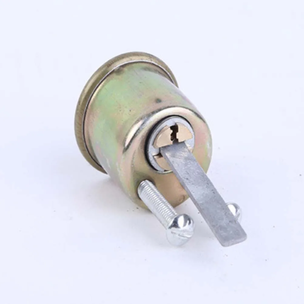 

Durable Vintage Cast Iron Outer Door Lock High Security Deadbolt Lock for Wooden Glass Metal Fireproof Doors Home Office