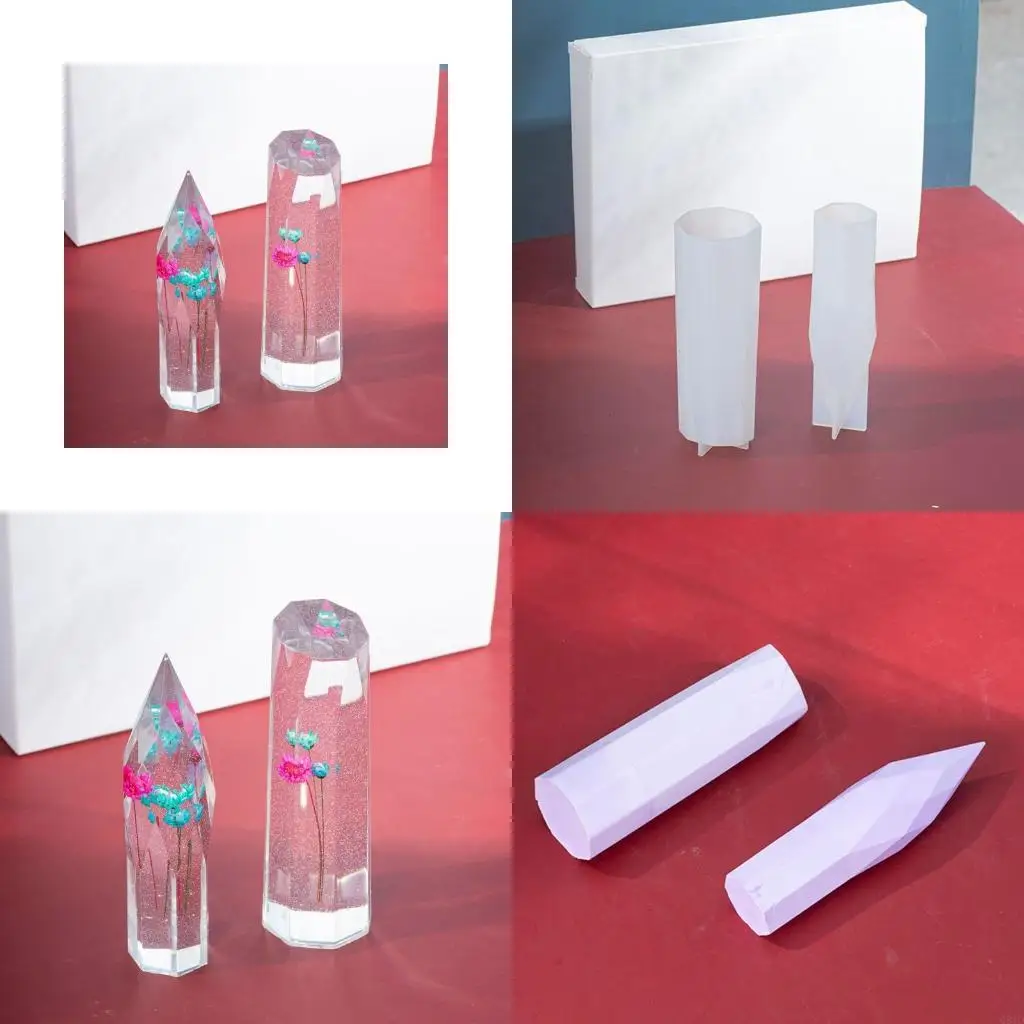 

Resin Crystal Tower Resin Molds Resin Molds Silicone Large Crystal Towers Epoxy Silicone Molds for DIY Resin Flowers