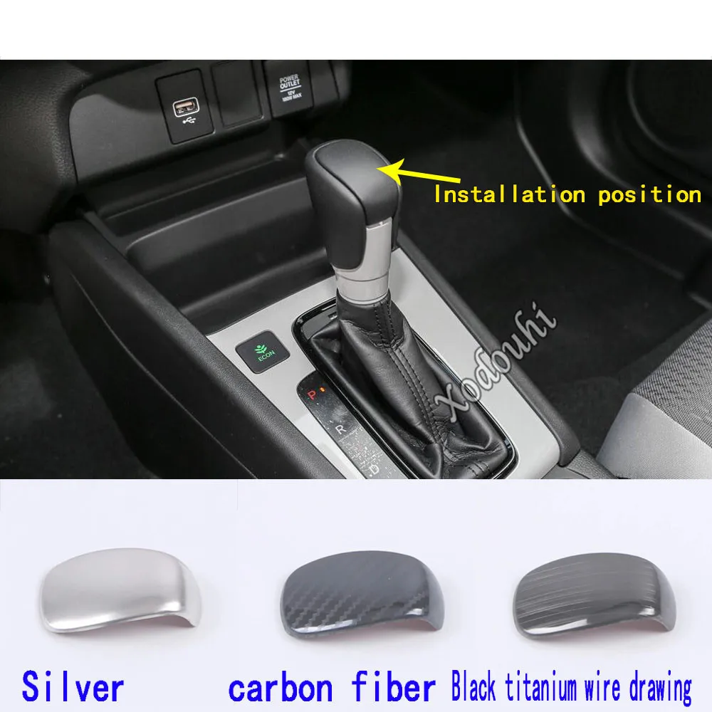 For Honda Fit Jazz 2020 2021 2022 2023 2024 Sticker Stainless Steel Inner Middle Front Shift Stall Paddle Cup Lamp Frame Trim