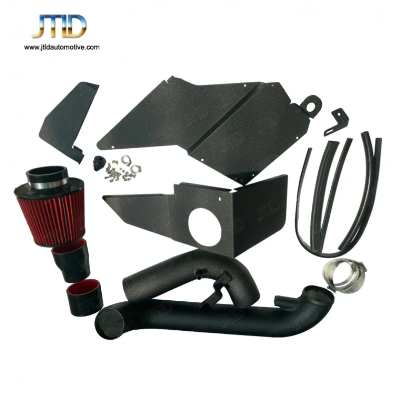 JTLD Performance Exhaust Cold Shield Air Filter Intakes System For VW 1.8TSI 2.0TSI EA888 GEN1EA888.1MK5 GTI Mk6