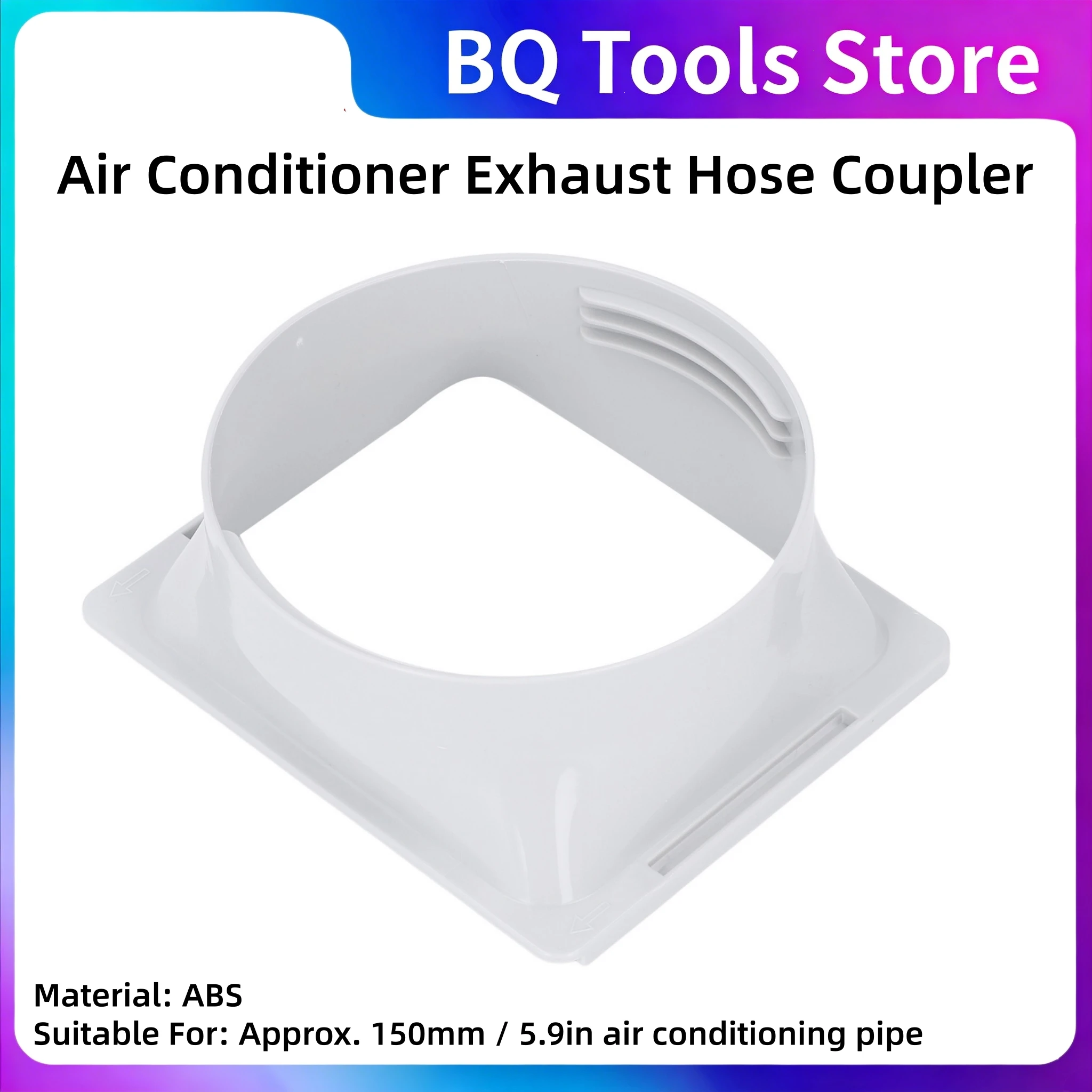 Air Conditioner Exhaust Duct Hose Adapter AC ducts removable air conditioner dual duct Portable air conditioner window kit