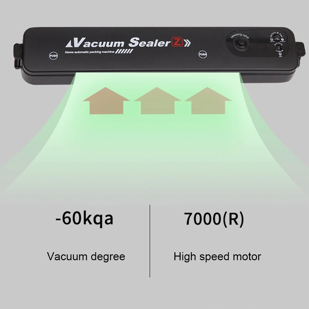Vacuum Food Sealer with 10 Vac Bags Vacuum Sealer Machine Food Vacuum Sealer Food Sealer Machine for Home Kitchen