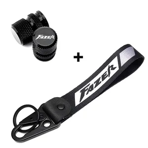 For Yamaha FZ1 FZ6 FZ8 Make 150 250 400 1000 motorcycle accessories Keychain Keywalk & Wheel Valve Caps 8 Main Sales Make 250 Yamaha - №7