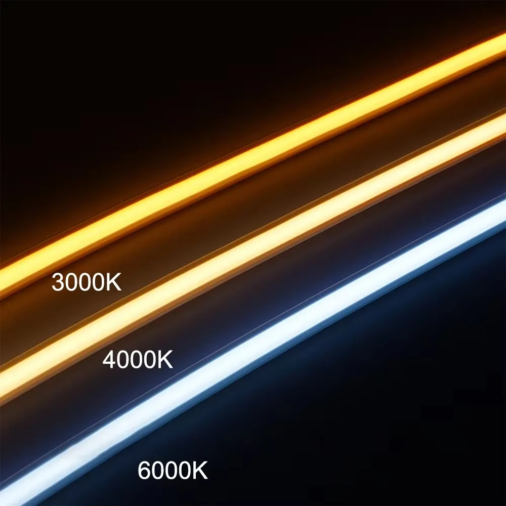 5m 4.5v 5v 6v Orange Amber 1800k Slim 3mm 5mm 8mm Flexible Strip Sign Logo Showcase Wedding Holiday Game Light 3000k 4000k 6000k