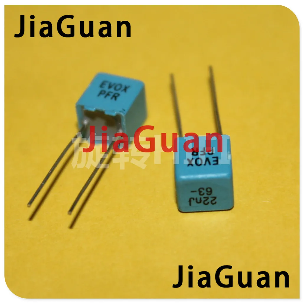 10PCS NEW EVOX PFR5 22NF 63V P5MM MKP 223/63V film capacitor EVOX-RIFA PFR 22nf/63v 0.022uF 63VDC 223 free shipping