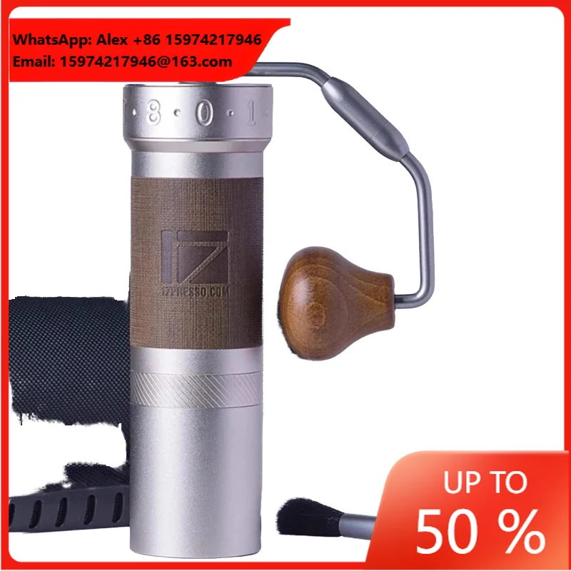 1Zpresso ZP6 S Special Manual Coffee Grinder Aluminum 48mm Burrs Finer Adjustment Mechanism Classic Design Primarily Designed