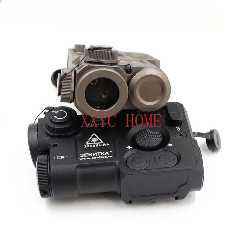 

Aiming Laser PEQ Green IR Laser Airsoft Tactical can be reset to zero brightness adjustable Weapon lights hunting