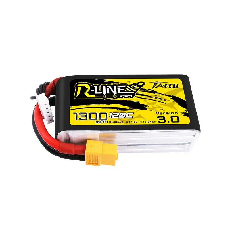 FPV Battery R-LINE4S 6S 1300 1400mAh 120C For 5 Inch Racing Drones High Performance Lithium Battery Long Flight Time