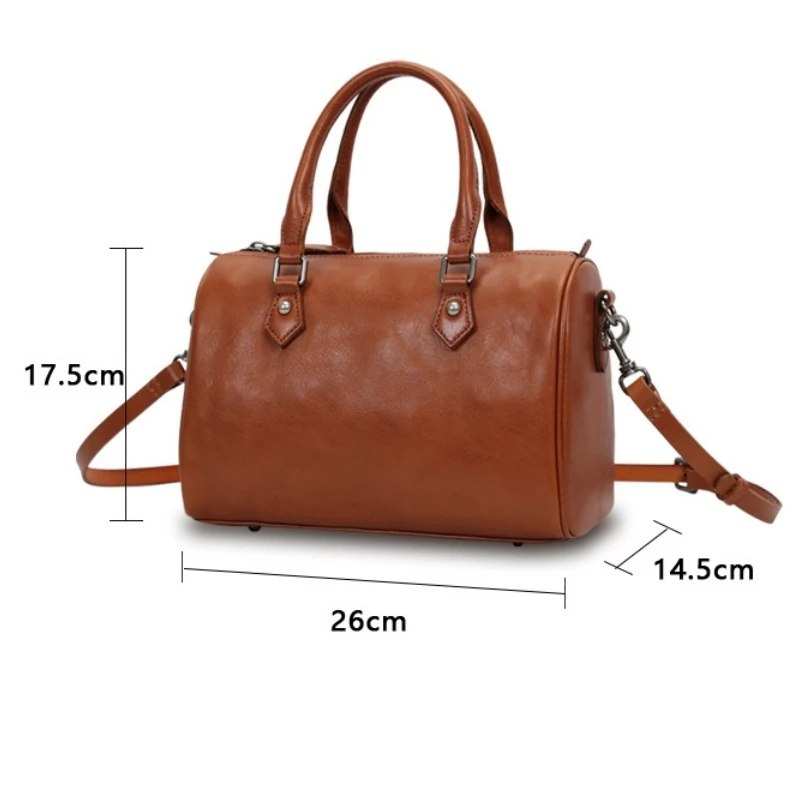 New Design Luxury Women's Handbag Genuine Leather  Waterproof Female Shoulder Crossobdy Bag Lady Travel Bag Messenger Pack Bolso