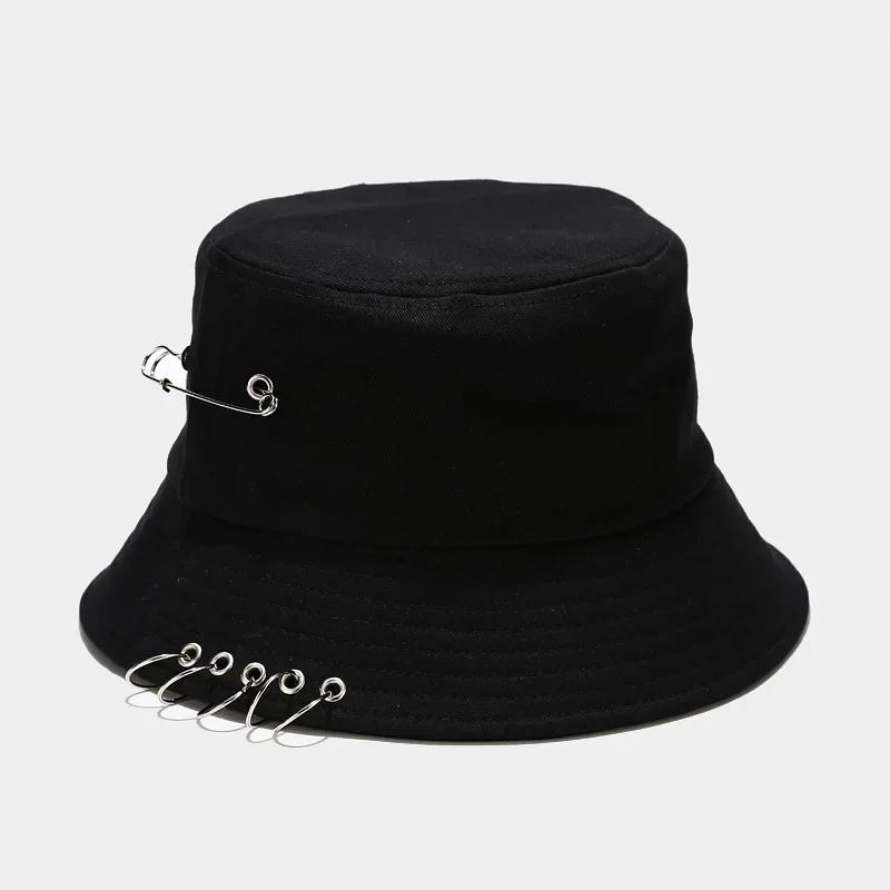 

Women's Bucket Hat Ring Cute Girls Hip Hop Fishing Cap Summer Panama Fisherman Street Wear New Caps