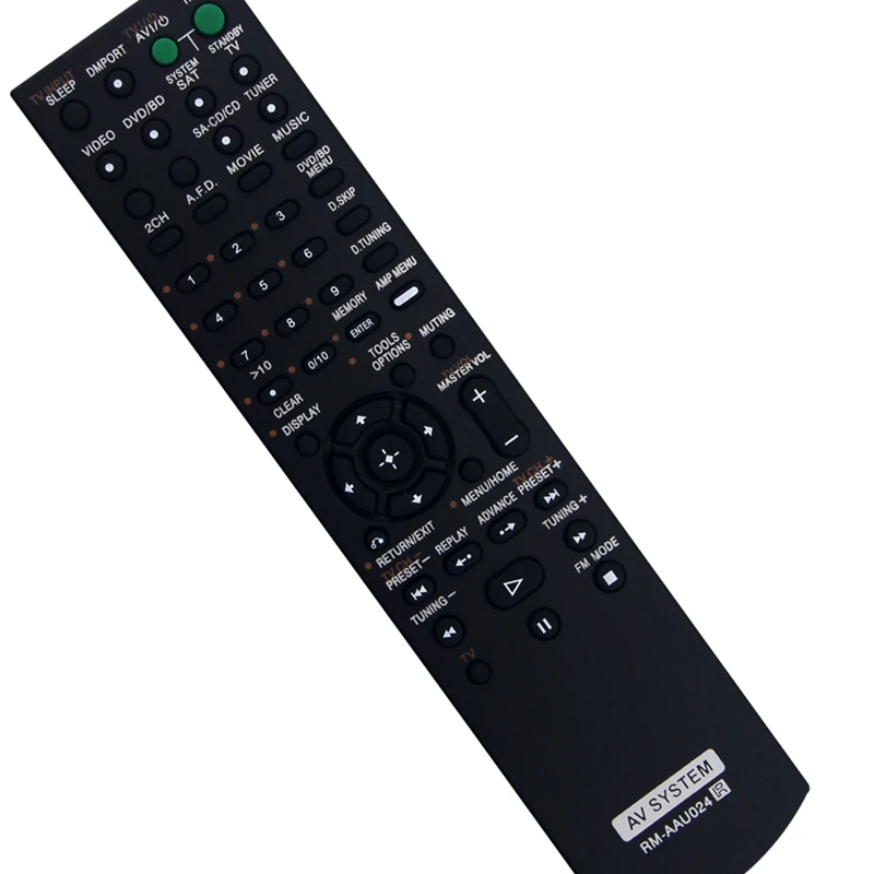 RM-AAU024 Replace Remote Control For Sony Home Theater AV Receiver STR-KM5000 HTSS2300 STR-DG720 HTD-DW7000 HT-DDWG700