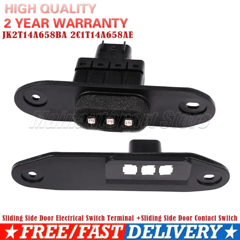 JK2T14A658BA 2C1T14A658AE Side Door Contact Switch Set For Ford Transit MK6 MK7 Custom 1800639 2318418