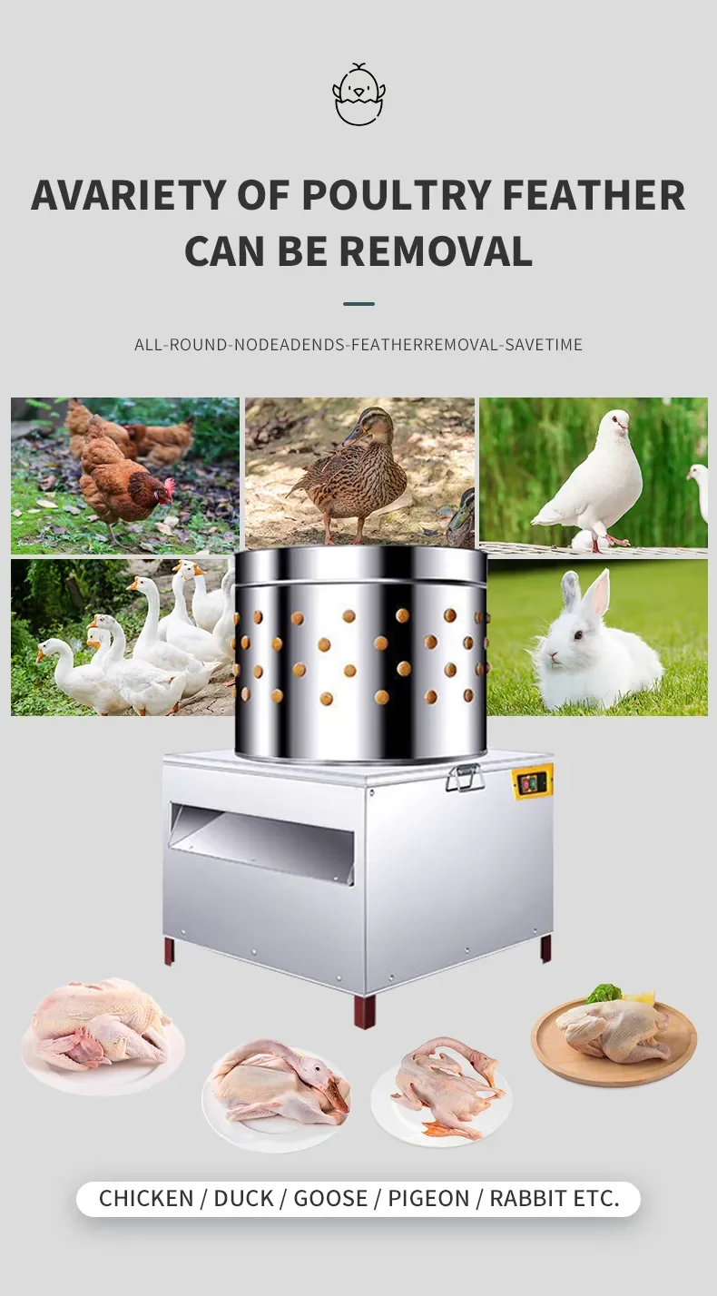 Chicken Plucker Machine Good Quality Chicken Feather Removing Machine Feather Plucker Machine