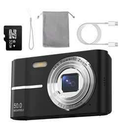 Optical Lens HD Digital Camera With 32G Card 16x Zoom Built-In Flash Video Cameras Birthday Gifts For Adults Children And Kids