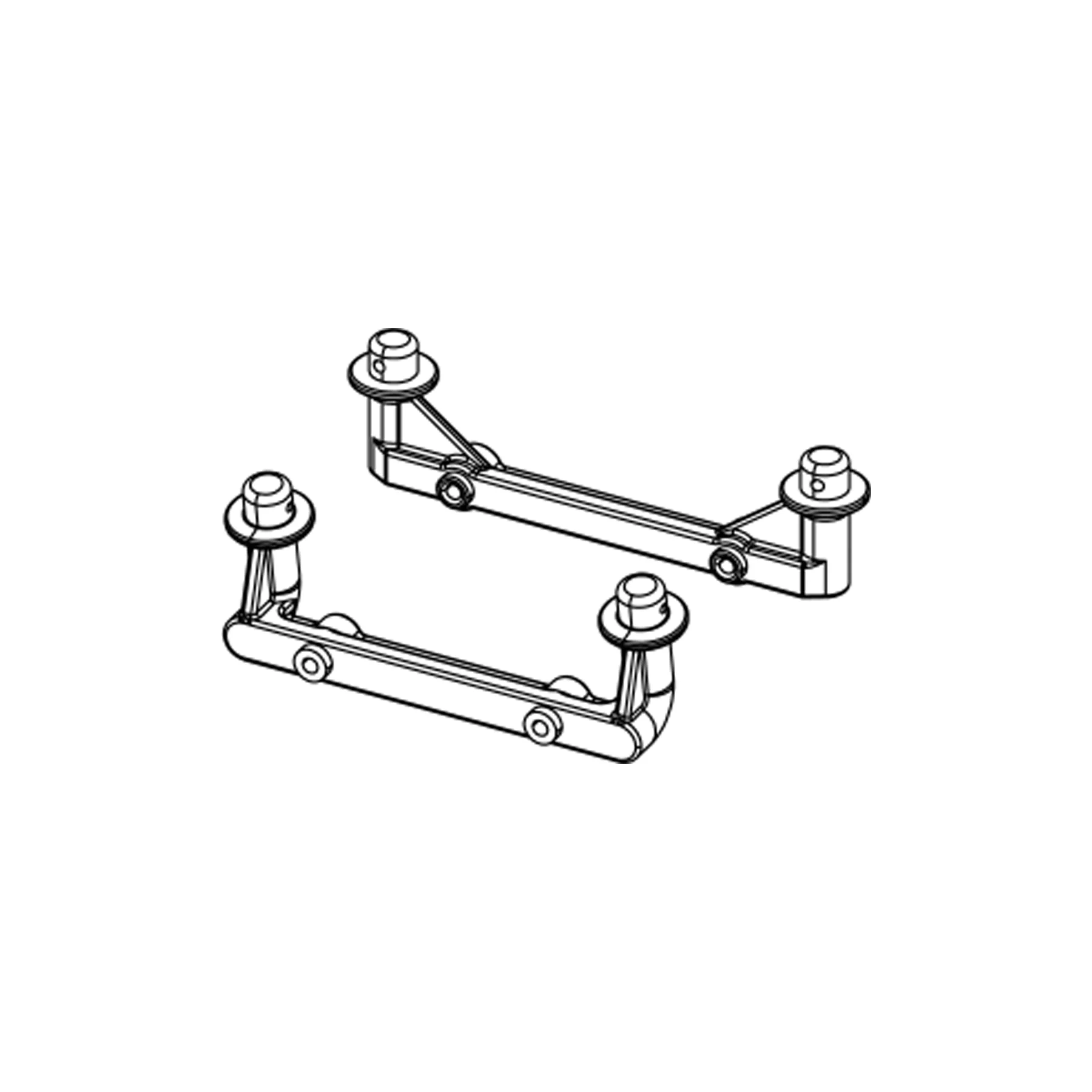 

Крепежные кронштейны для кузова автомобиля N517 N517A-M06034