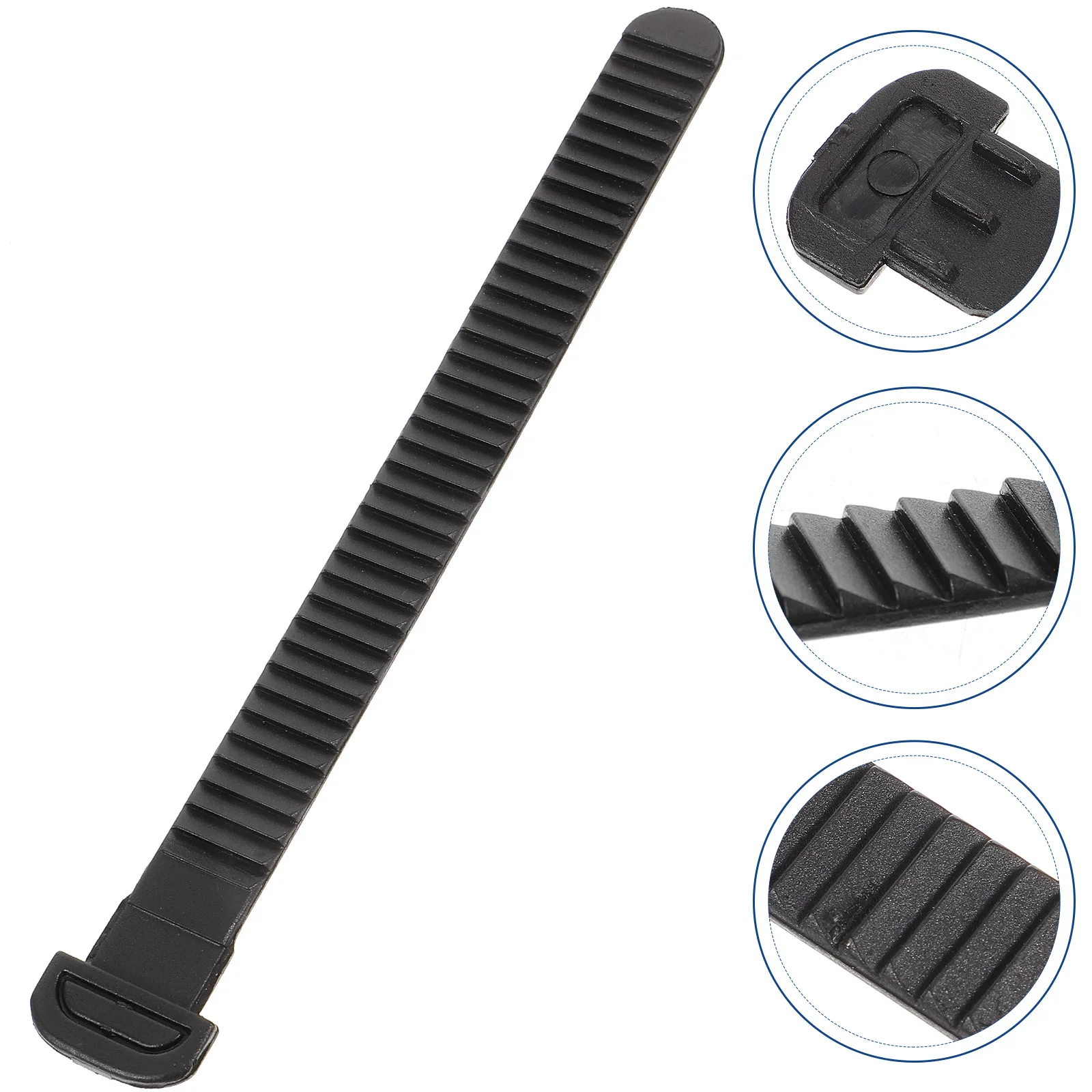 

Ice Skate Buckle Roller Straps PVC Fixing Design Durable Replacement Tools Skating Shoes Accessories Portable Strap Stable