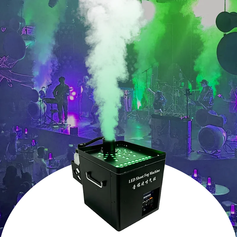 【High Quality】DJ Nightclub Concert 3000W LED Vertical CO2 Jet Smoke Machine Stage Effect Party Wedding Show Performance High Out
