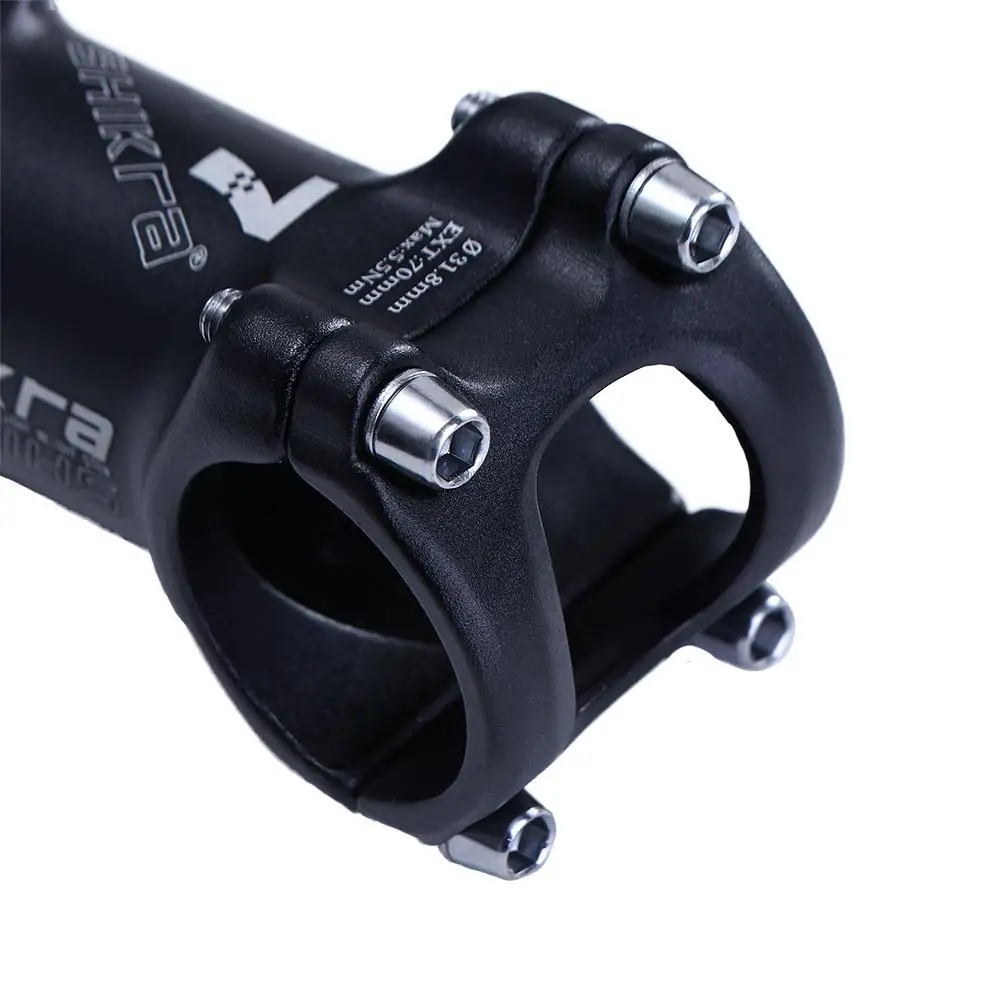 MTB Road Bike Ultralight 7 Degree Aluminum Alloy 31.8mm Length Stem Handlebar Stem Bicycle Stem Bike Stem Riser Bike Stem