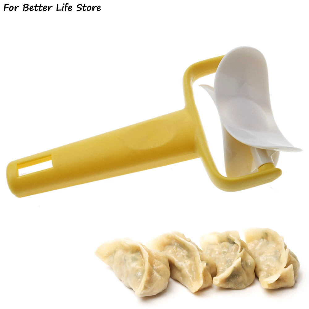 1PC 60g Silicone Rolling Pastry Cutter Circle Mold Plastic Spatula Round Cookie Biscuit Cutting Blade Dough Dumpling Make