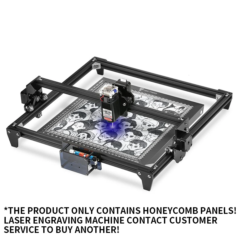Laser Honeycomb Working Table Size 300*300mm 430*400mm For Laser engraving machine TS2 Co2 DIY Laser Equipment Part