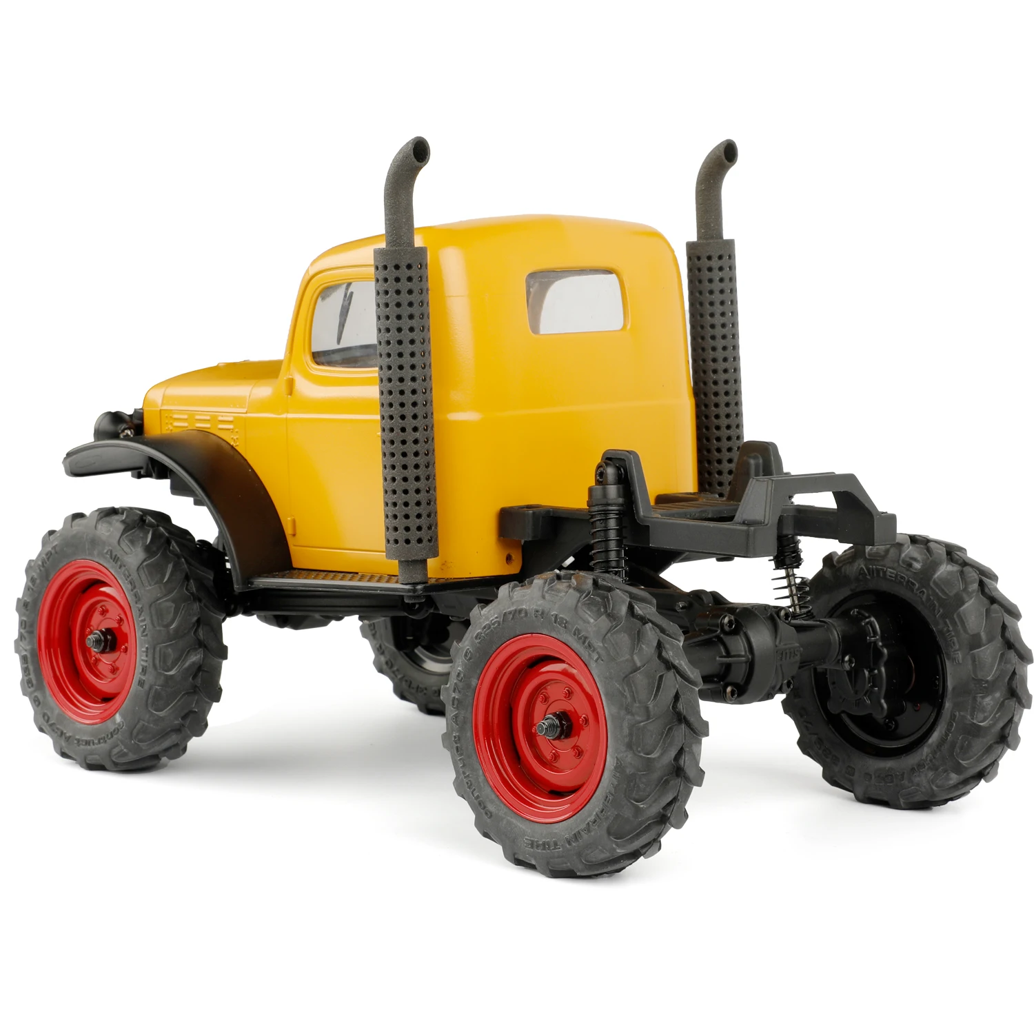 مقلد الزخرفية العمودي ماسورة العادم تعديل الملحقات ل 1/24 1/18 RC الزاحف سيارة مركبة يتم التحكم بها عن بُعد FMS FCX24 ترقية جزء