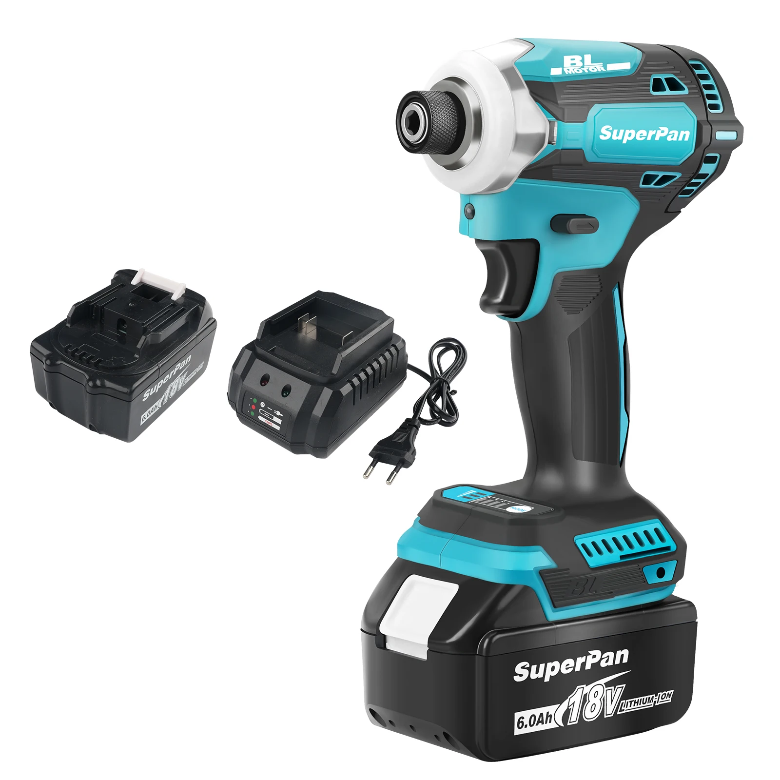 Superpan Rechargable Drill Driver With battery Screwdriver Machine Brushless Electric Screwdriver