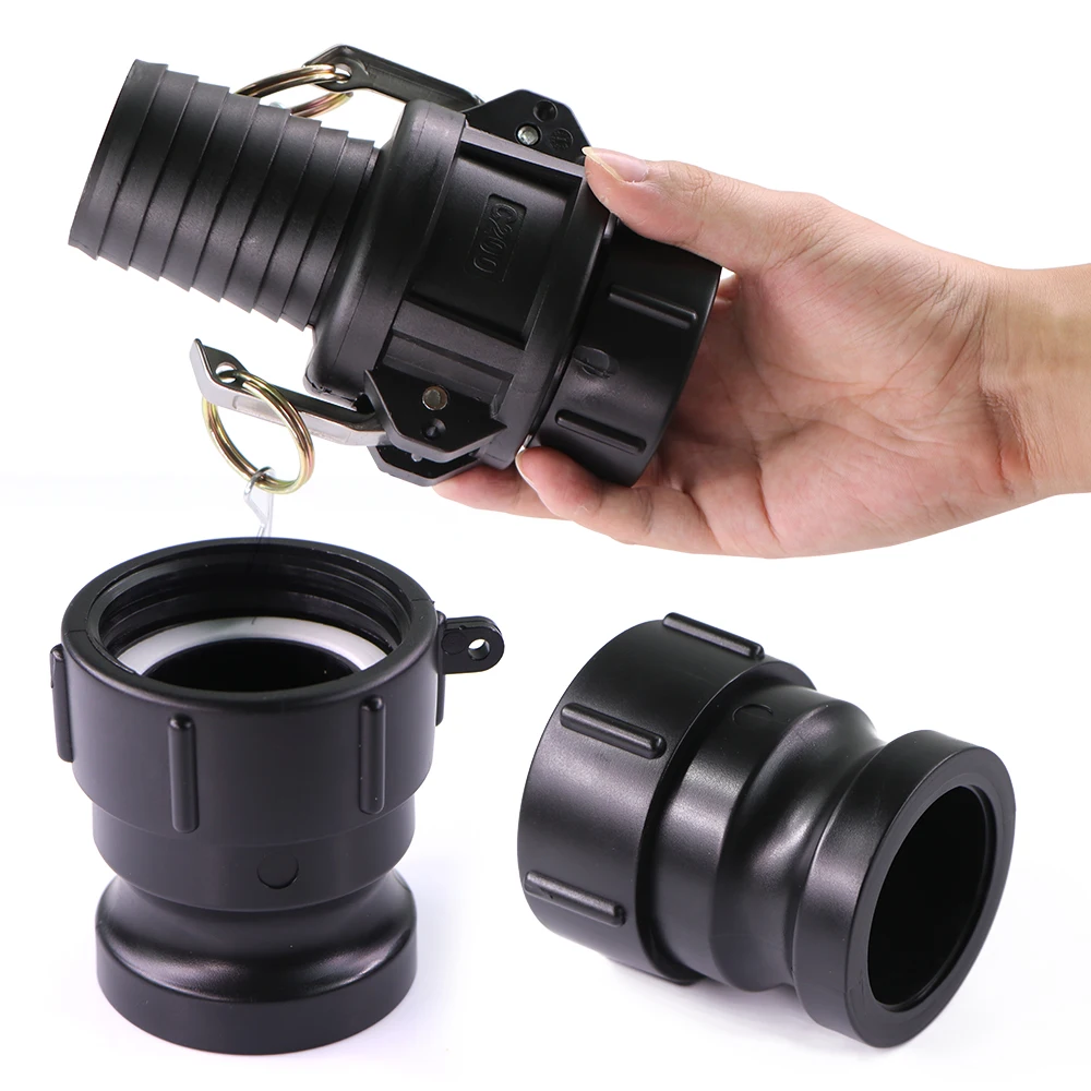 20/25/38/50mm IBC Tank Hose Adapter Fittings S60x6 Coarse Threaded 60mm Female Thread Quick Connector Irrigation Pipe Tube Joint