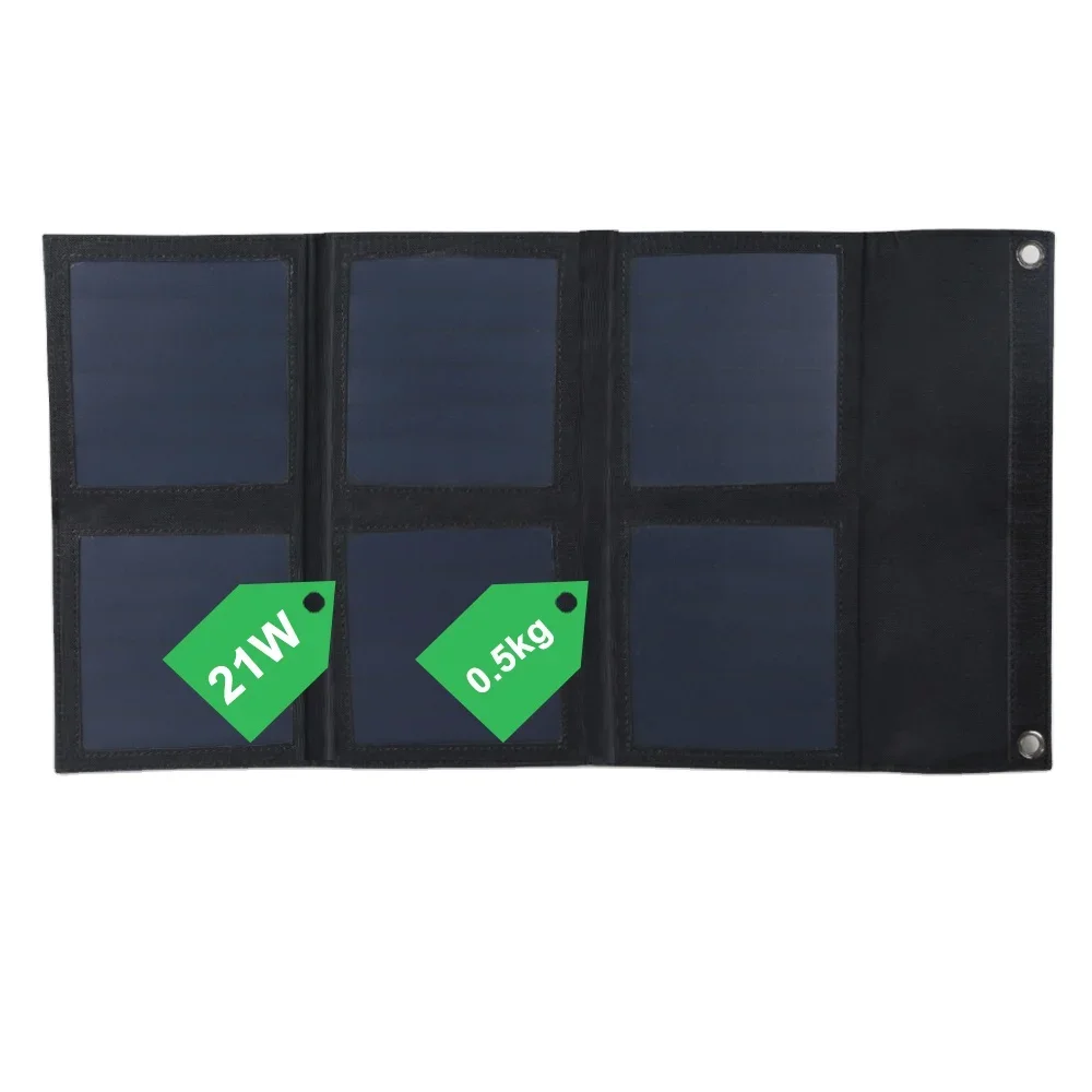 

Shenzhen Fengshou Folding Solar Panel Portable Kit Sunpower 21W 5V USB Panel Power Solar