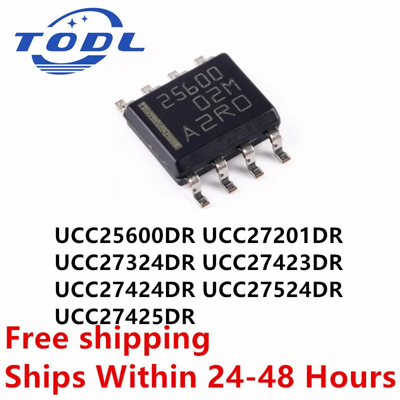 10pcs New UCC27324DR UCC27423DR UCC27424DR UCC25600DR UCC27524DR UCC27201DR UCC27425DR 25600 27201 27324 27423 27424 27524 27425