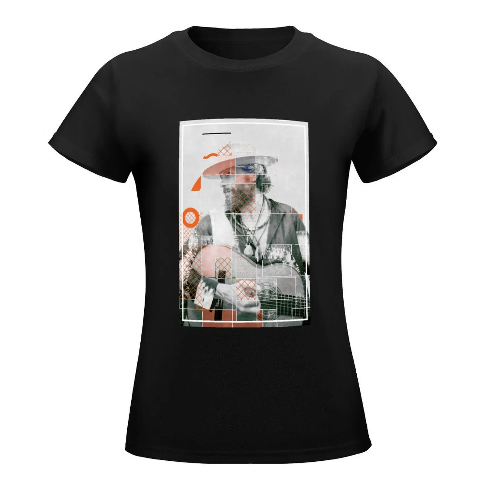 Jovanotti Tribute Pop Art: Celebrating JovaBeachParty T-Shirt Short sleeve tee female Women's cotton t-shirt