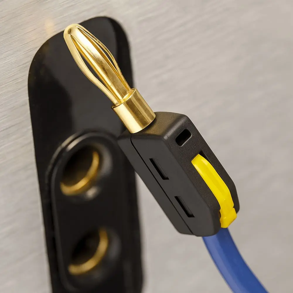 

Fast Circuit Connection Banana Plug Stable Transmission Gold Plated Contacts Gold Plated Banana Plug Excellent Insulation