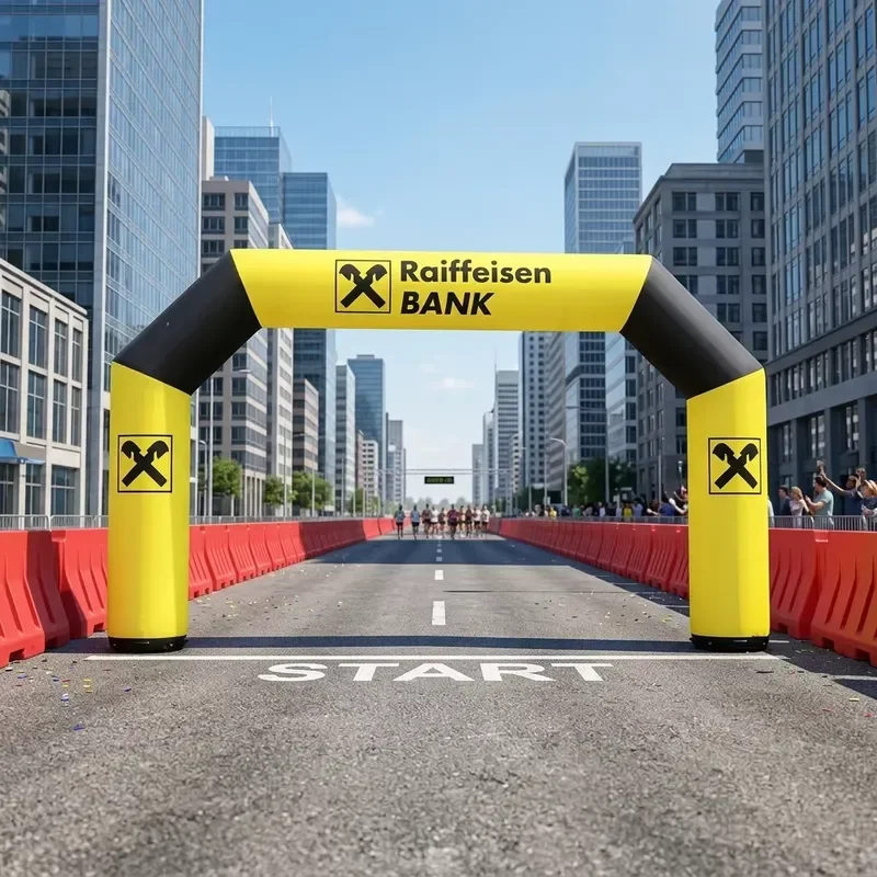 Arche Gonflable Customized Waterproof Inflatable Race Arch Outdoor Sport Event Airtight Stable Advertising Inflatable Arch