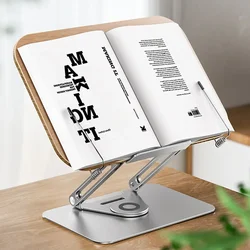 Wooden Tablet Stand Reading Book Stand Desktop Laptop Notebook Holder Adjustable Support Bracket for Ipad Pro 11 Macbook Xiaomi