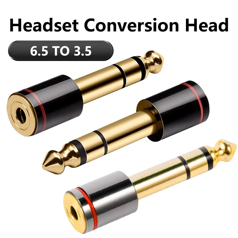 

Адаптер для наушников с 3 полюсами 6,35 мм на 3,5 мм