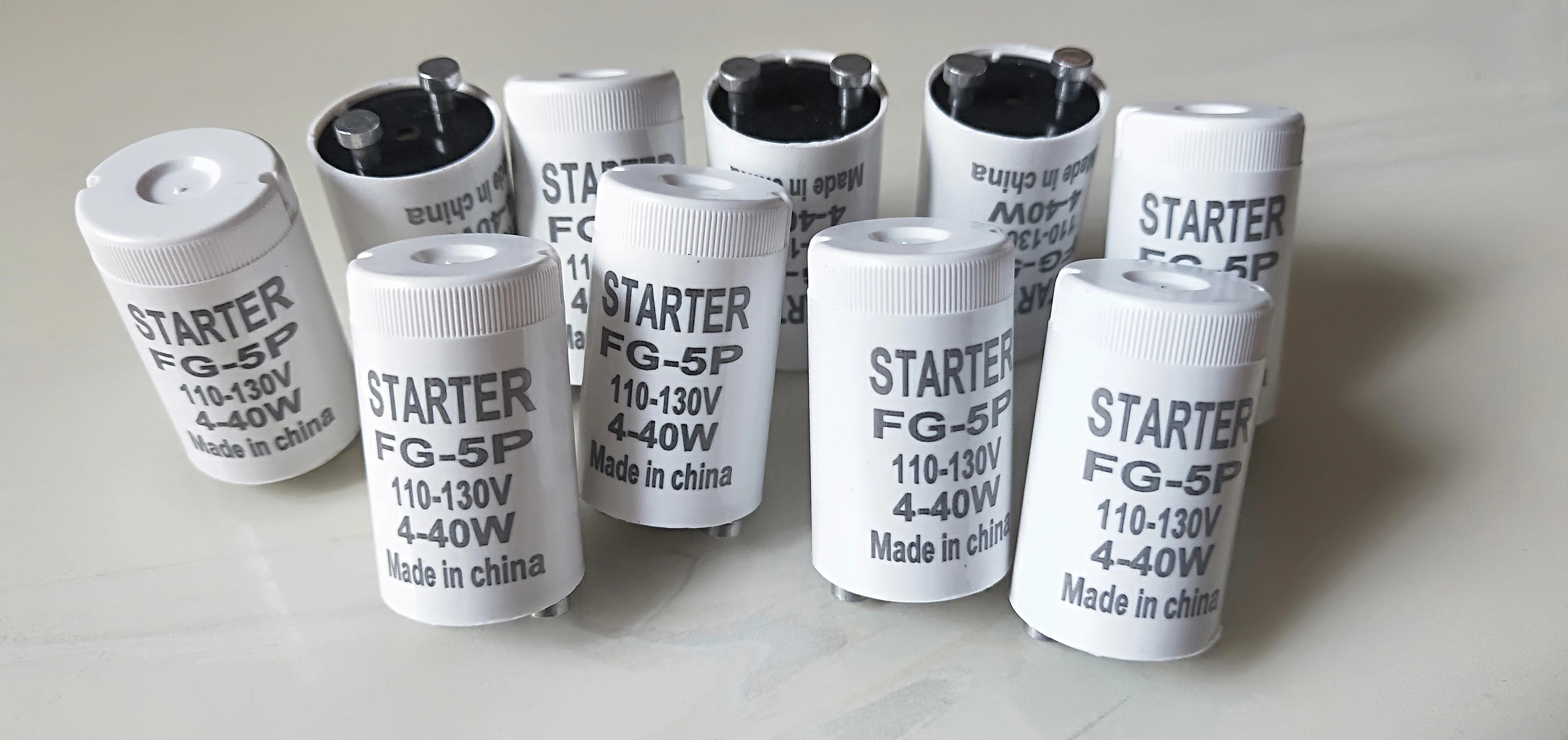 25 قطعة/الوحدة عالية الجودة 110 فولت-130 فولت كاتب البعوض مصباح فيوز كاتب FG-5P لمصابيح البعوض 4-40 واط CE ROHS