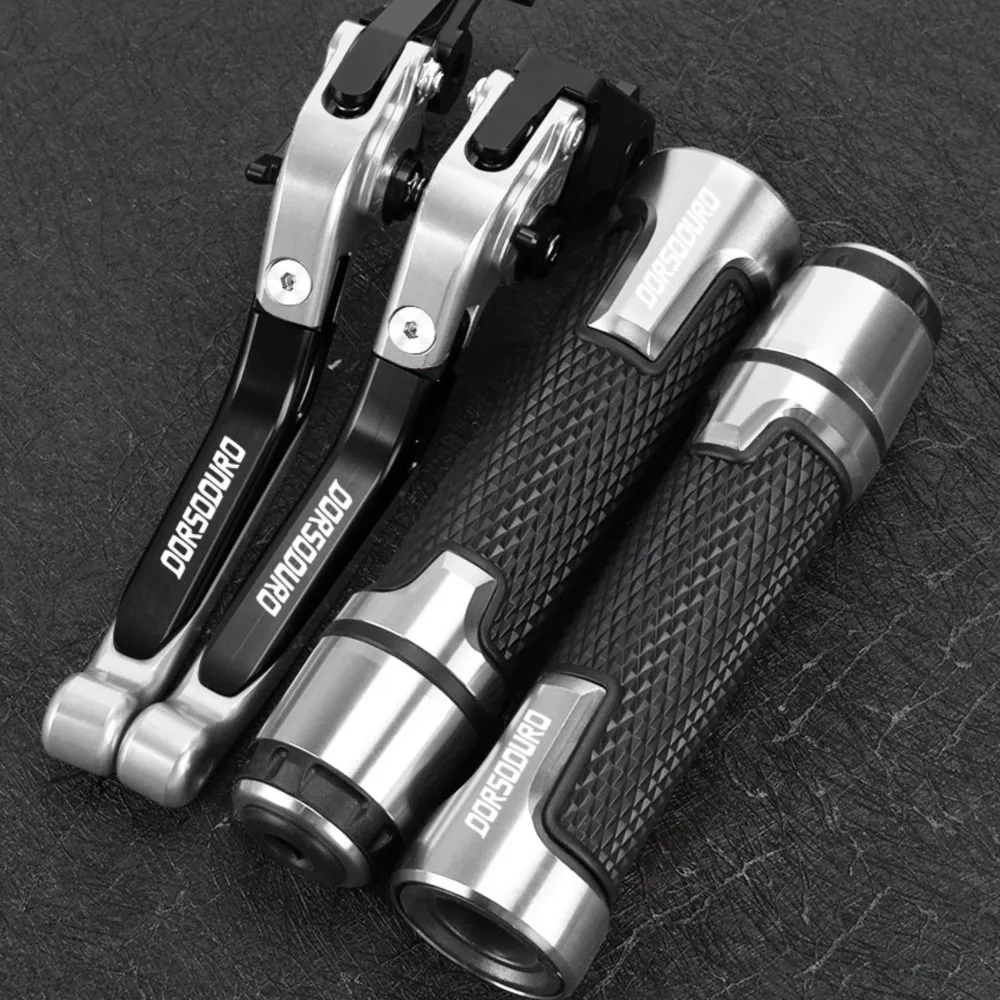 

Motorcycle Accessories FOR Aprilia DORSODURO 1200 2011-2015 Extendable Brake Clutch Levers Handlebar Grip Handles bar Hand Grips