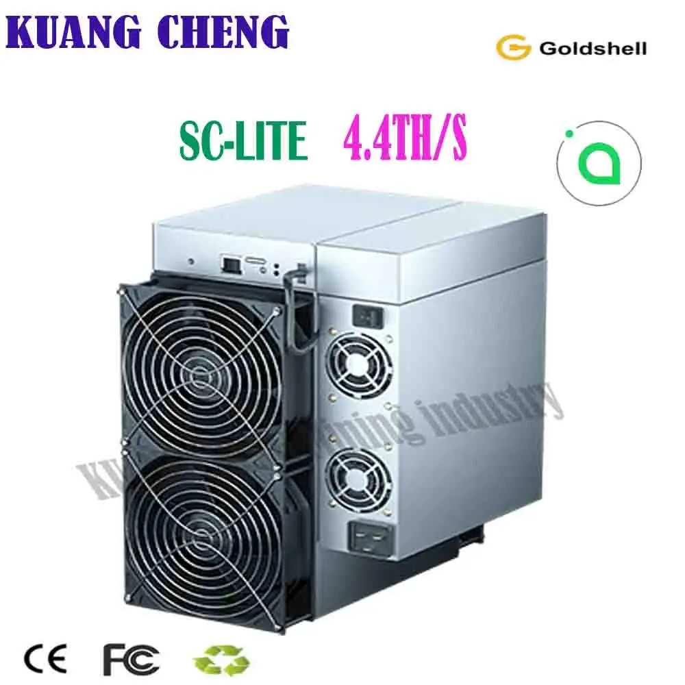 

Siacoin Miner Goldshell SC LITE WITH PSU SC ASIC 4.4T/S 950W better than iBeLink BM-S1Max