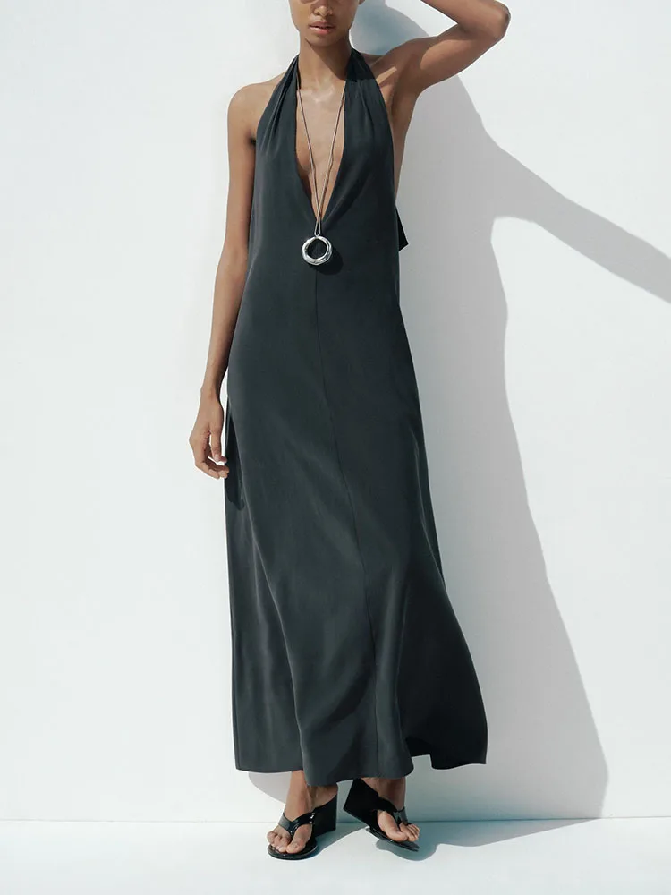 

Высококачественный узел Ne Hanging Dr ZA2025, новая женская модная осенняя коллекция, элегантный этнический сценический костюм