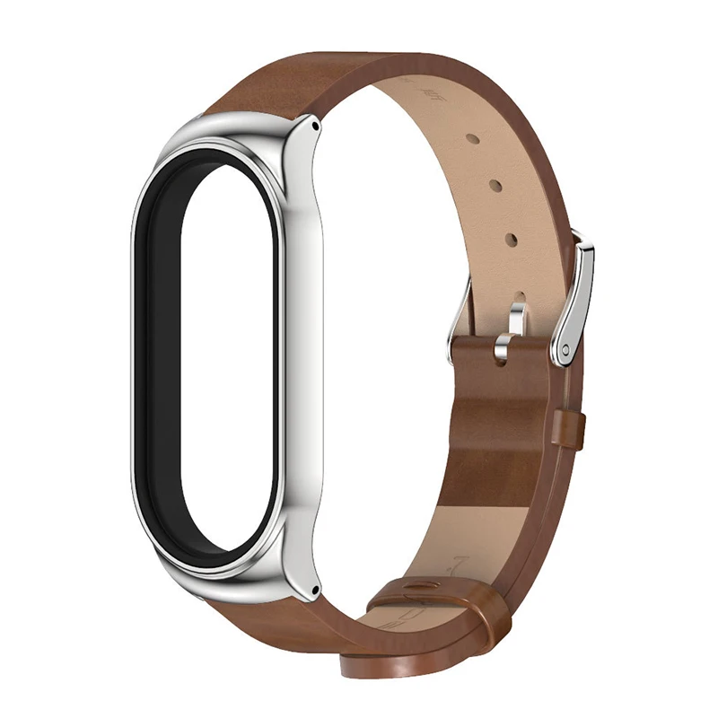 UTHAI For Xiaomi Mi Band 8 7 6 5 4 3 Pulseira Universal De Relógio Super Bracelete De Couro De Fibra Substituir 3 4/5/6/7/8 P128