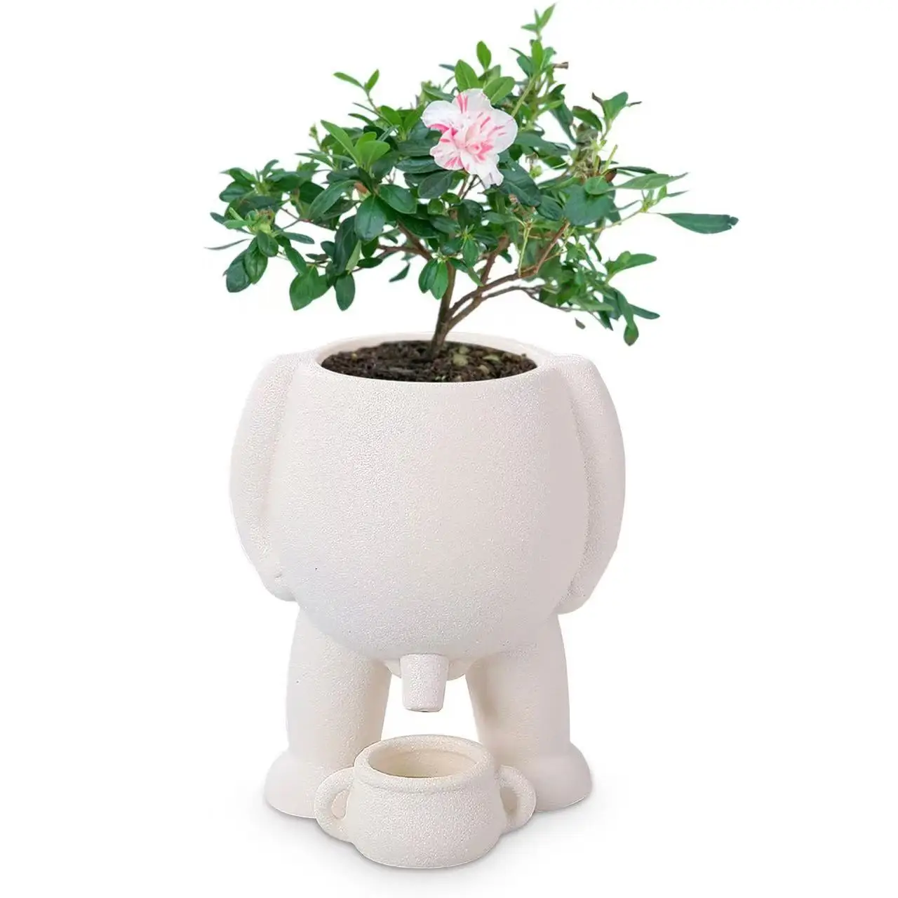 E5 Ceramic Flower Pot Simulation Innovative Little Man Pees Decoration Succulent Planter Pot For Office Home Desktop Decor Items