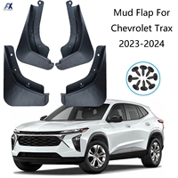 4X Mudguards For Chevrolet Trax Splash Guard Mud Flaps Mudflap Fender Front Rear Black Wheel Protector Accessories 2023 2024