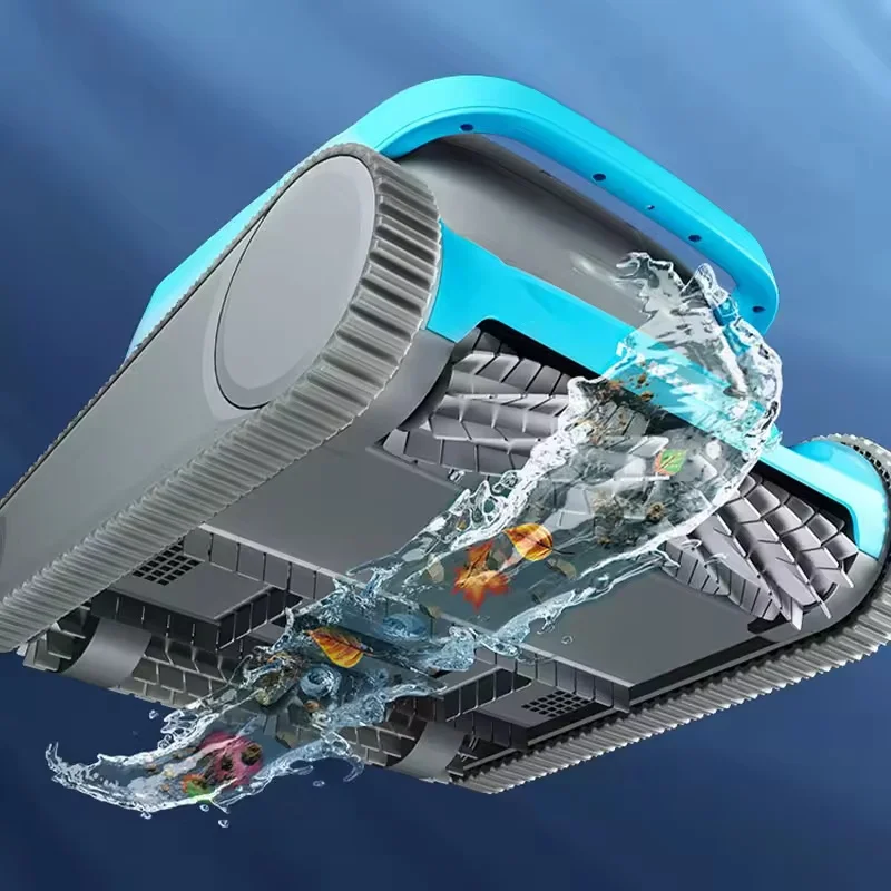 2023 Year New Model Swimming Pool Cleaning Robot Robotic Automatic Dirt   with CE Made in Shanghai