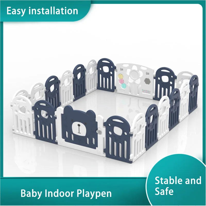 Baby Playpen Indoor Fence for Children Indoor Protection Play Ground Game Baby Arena Toddler Folding Safety Barrier Playards