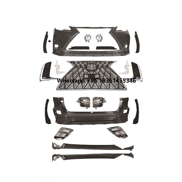 

For Fortuner 2016- 2021 Upgrade To Style Facelift DaMeiHigh Quality Grille Body Kit Car Bumpers