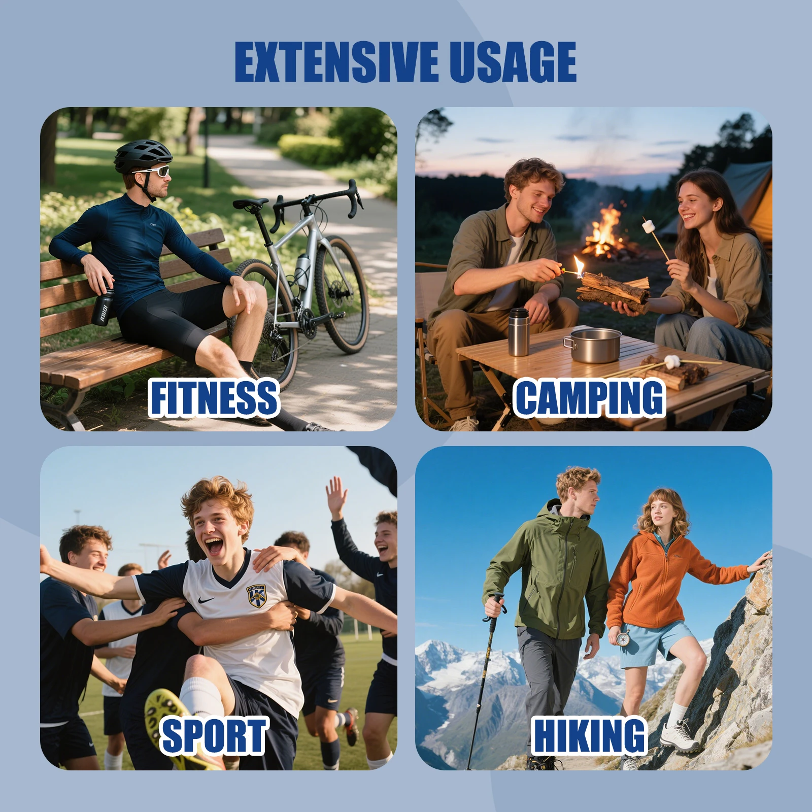 Tas Olahraga Gym Fitness Yoga dengan Kantong Sepatu dan Kantong Anti Air untuk Sepak Bola, Bola Basket, Perjalanan Luar Ruangan, Tas Olahraga Hiking, Mendaki