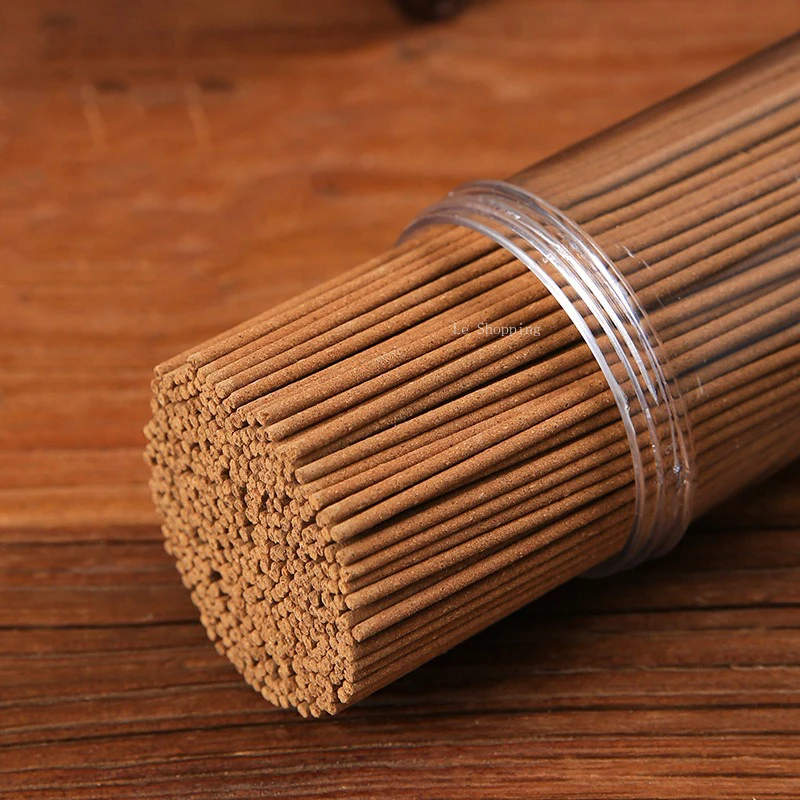 25cm Bamboo Stick Incense Old Mountain Sandalwood Tibetan Incense Huian Agarwood Temple Worship Buddha Offering Indoor Incense