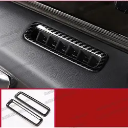 carbon fiber car front door gate air vent outlet trim for changan uni-k unik 2021 2022 2023 2024 accessories styling cover trims