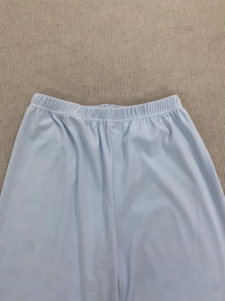 Zachte warme damespyjamaset Effen kleur Splitzoom Pullover Loungewear Comfortabele thuisnachtkleding Ademende dagelijkse outfit